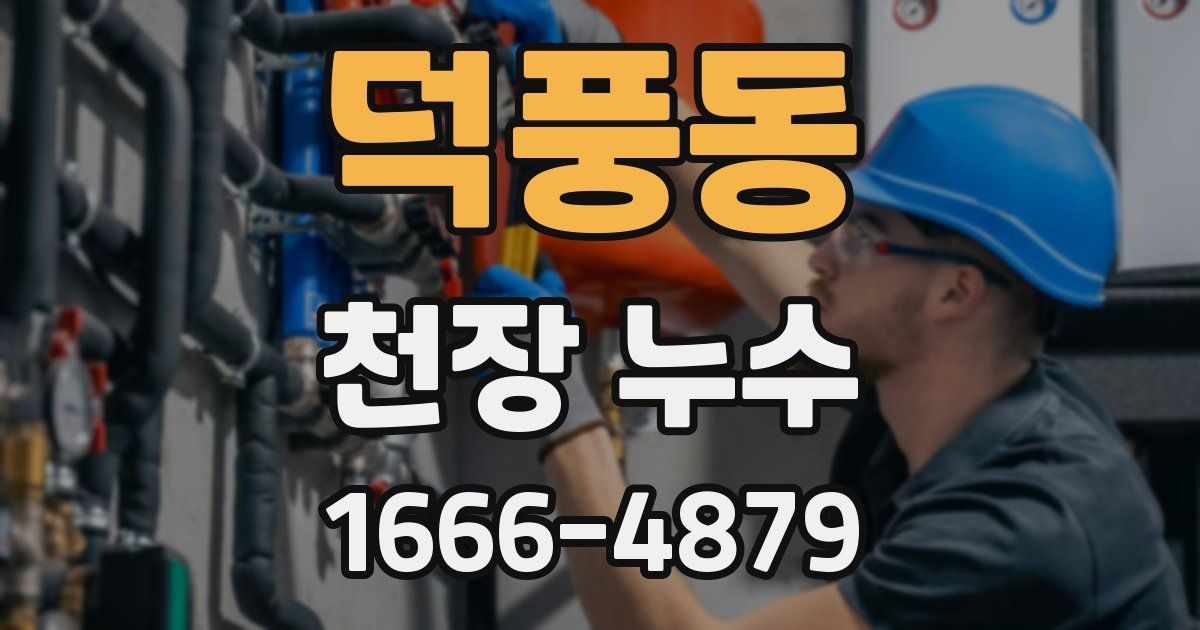 덕풍동 천장 누수