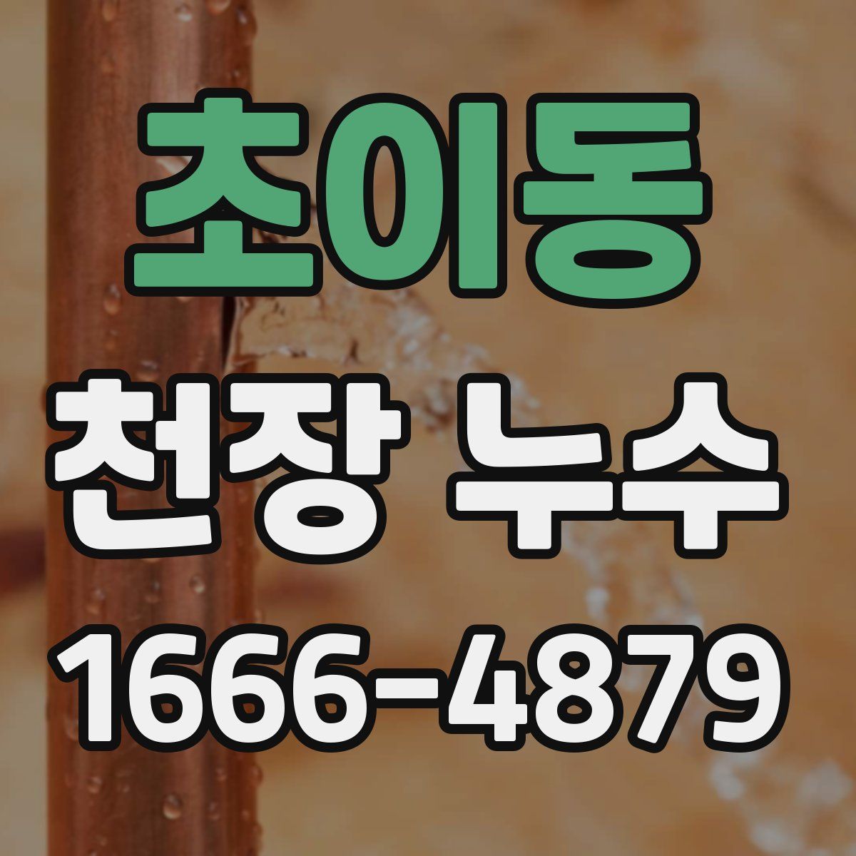 초이동 천장 누수