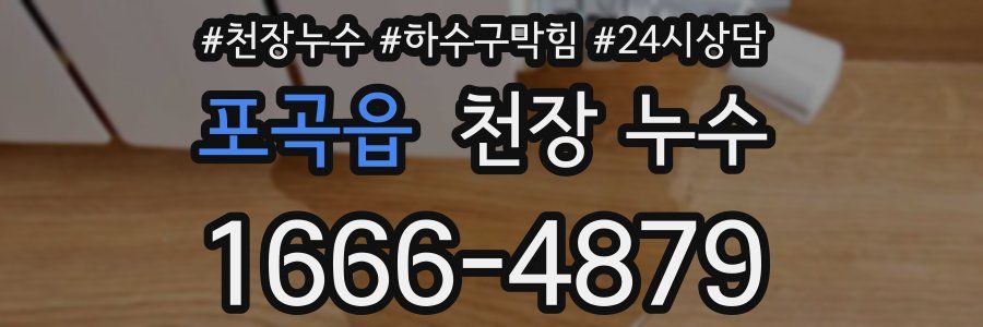 포곡읍 천장 누수