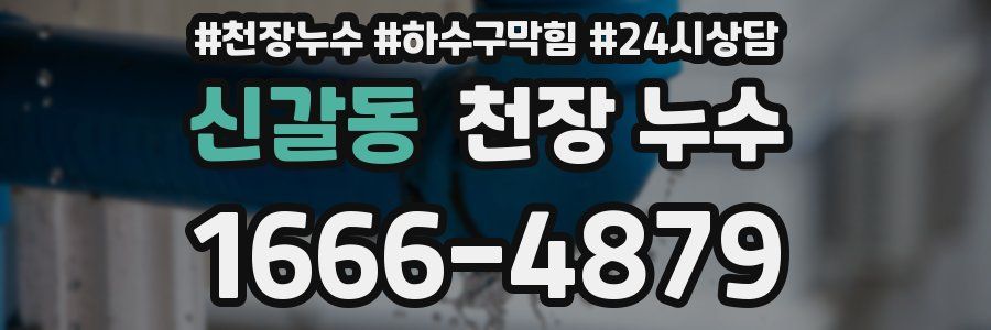 신갈동 천장 누수