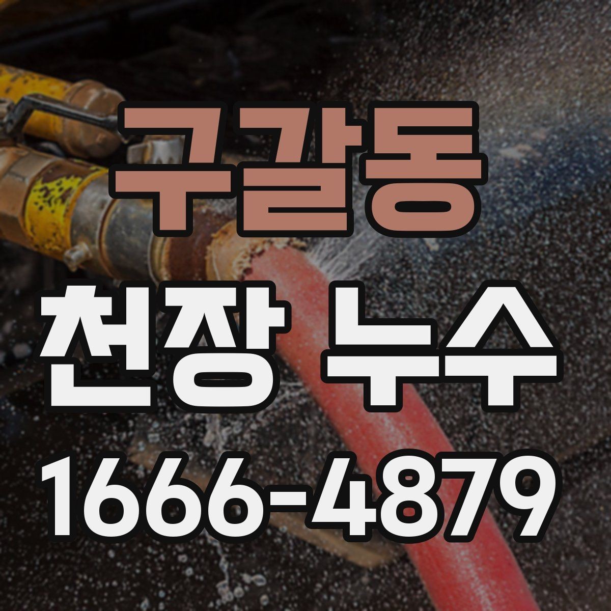 구갈동 천장 누수 천장 위에서 뚝뚝 소리가 날 때 확인할 것