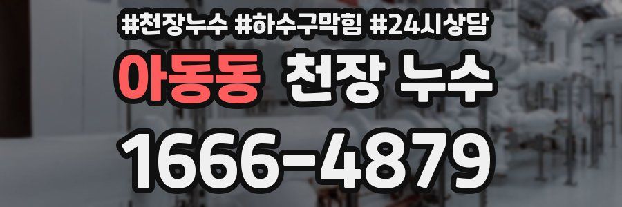 아동동 천장 누수