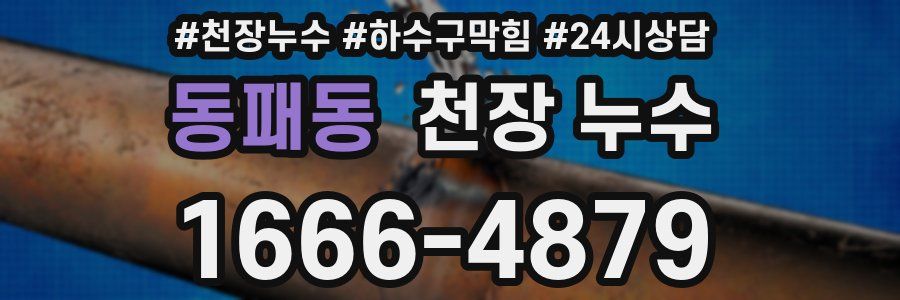 동패동 천장 누수