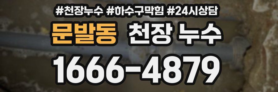 문발동 천장 누수