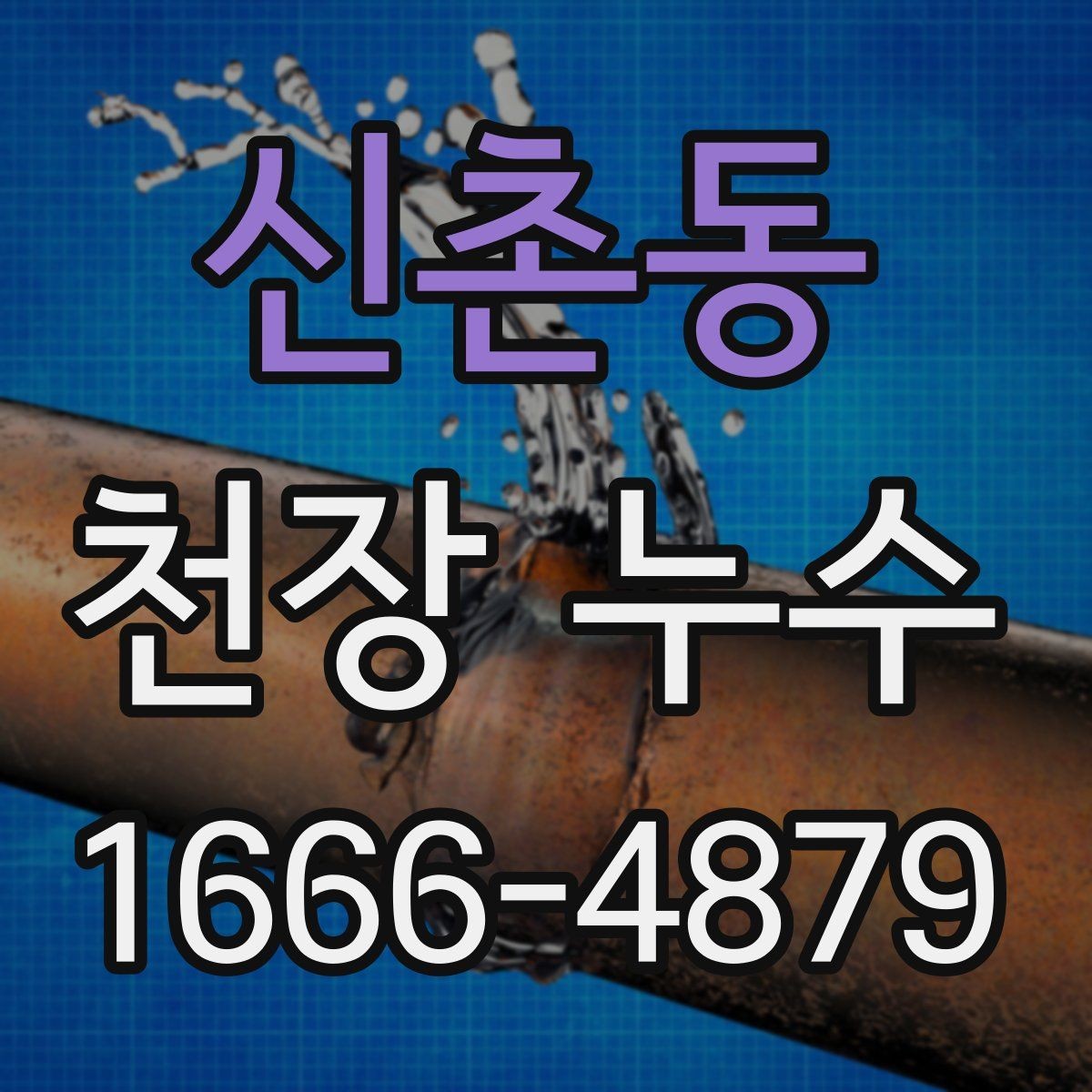 신촌동 천장 누수 얼룩이 옅어졌다 진해졌다 반복될 때