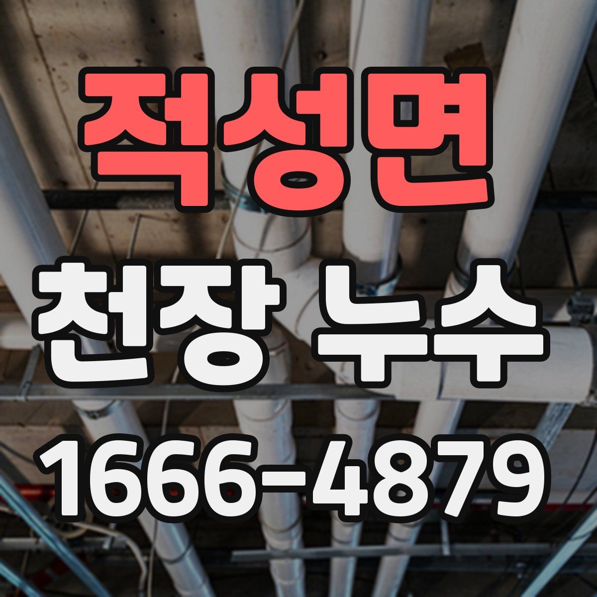 적성면 천장 누수