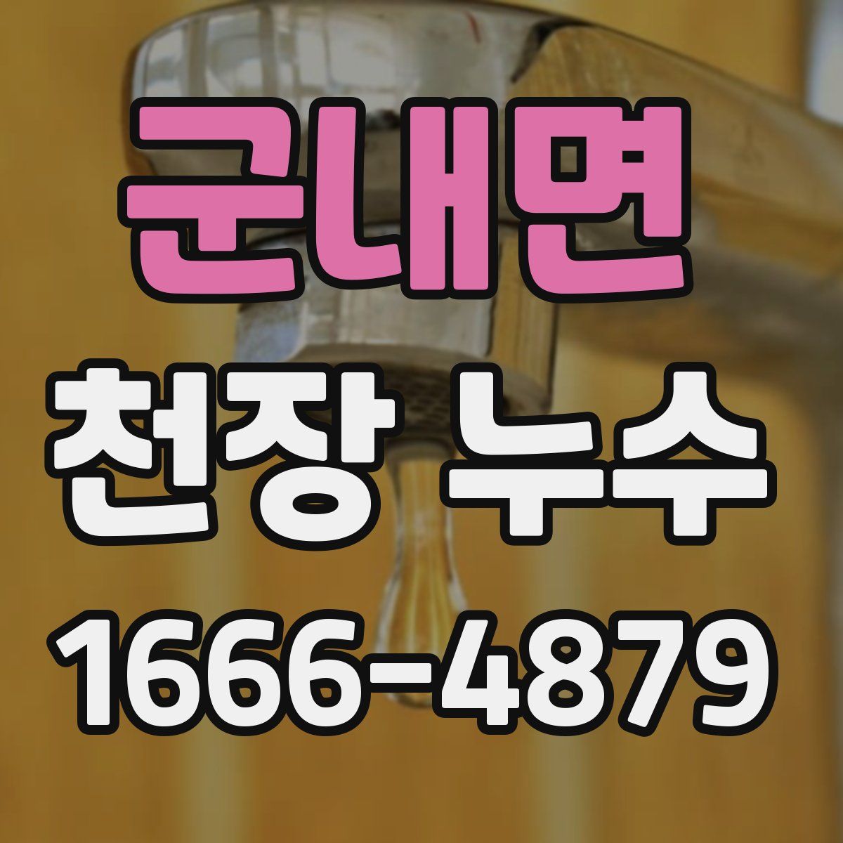 군내면 천장 누수