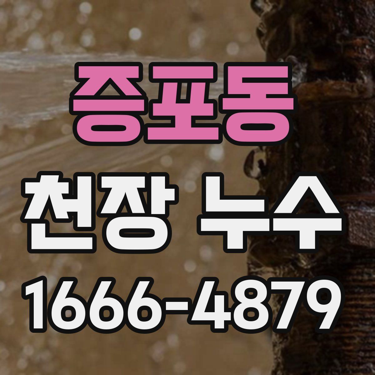 증포동 천장 누수