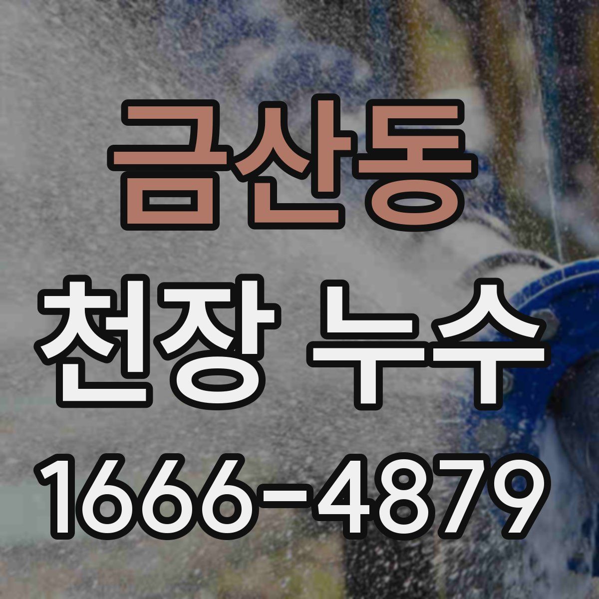 금산동 천장 누수