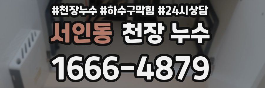 서인동 천장 누수