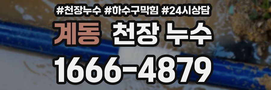 계동 천장 누수