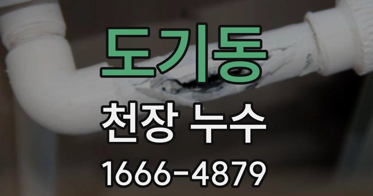 도기동 천장 누수
