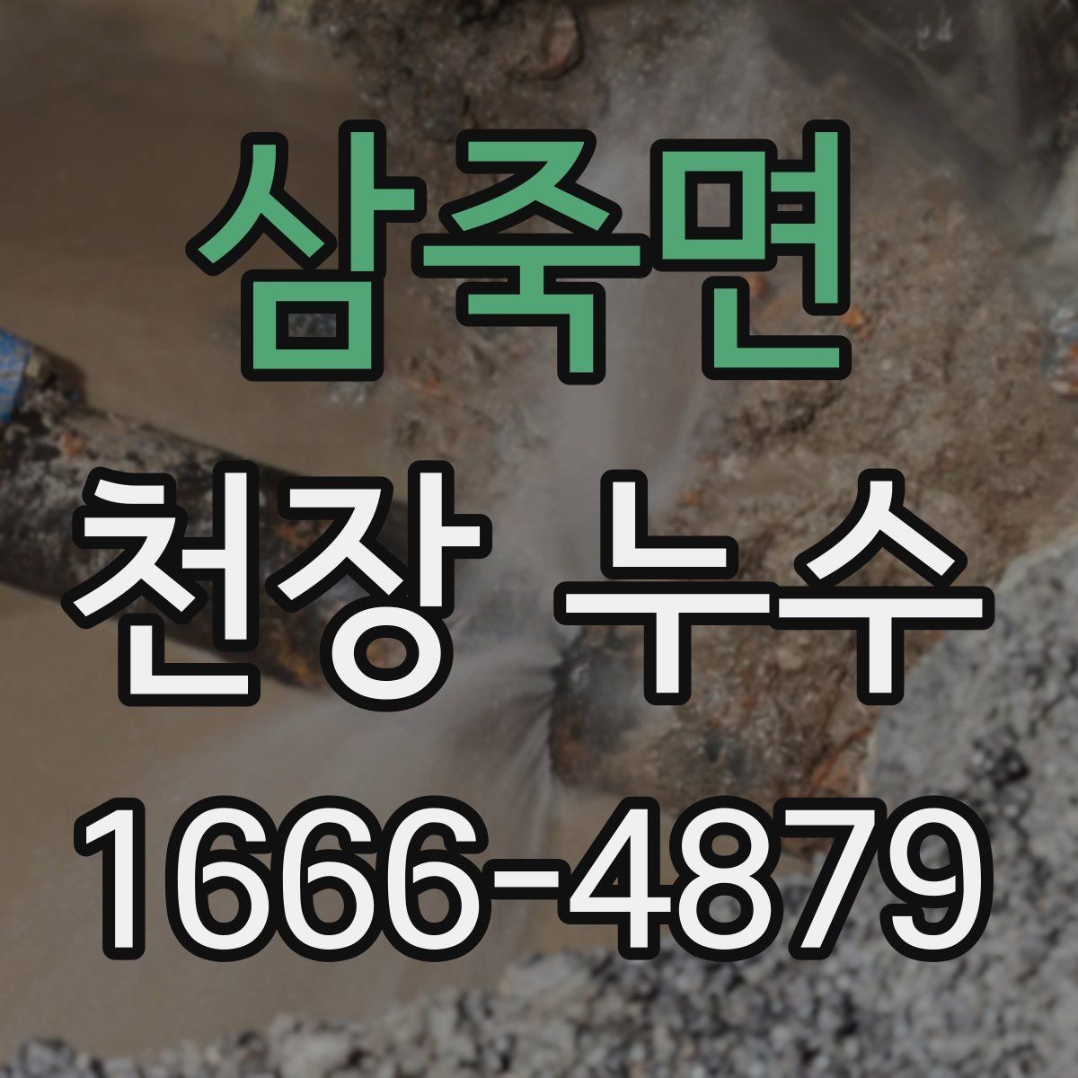 삼죽면 천장 누수 욕실 줄눈 문제로 천장이 젖는 경우