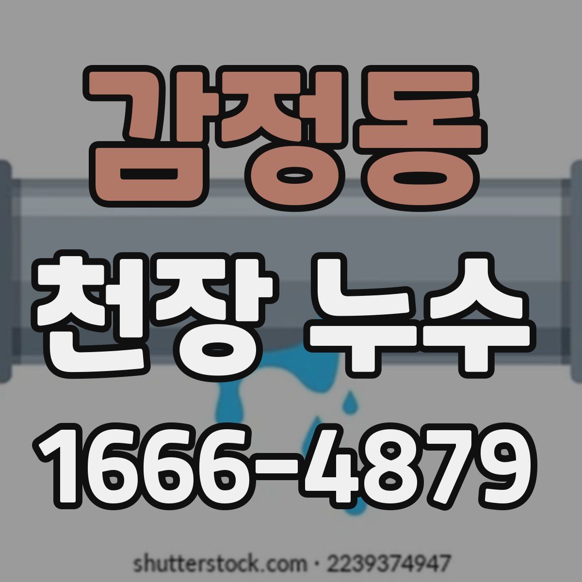 감정동 천장 누수