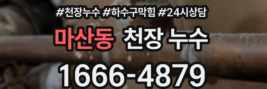 마산동 천장 누수