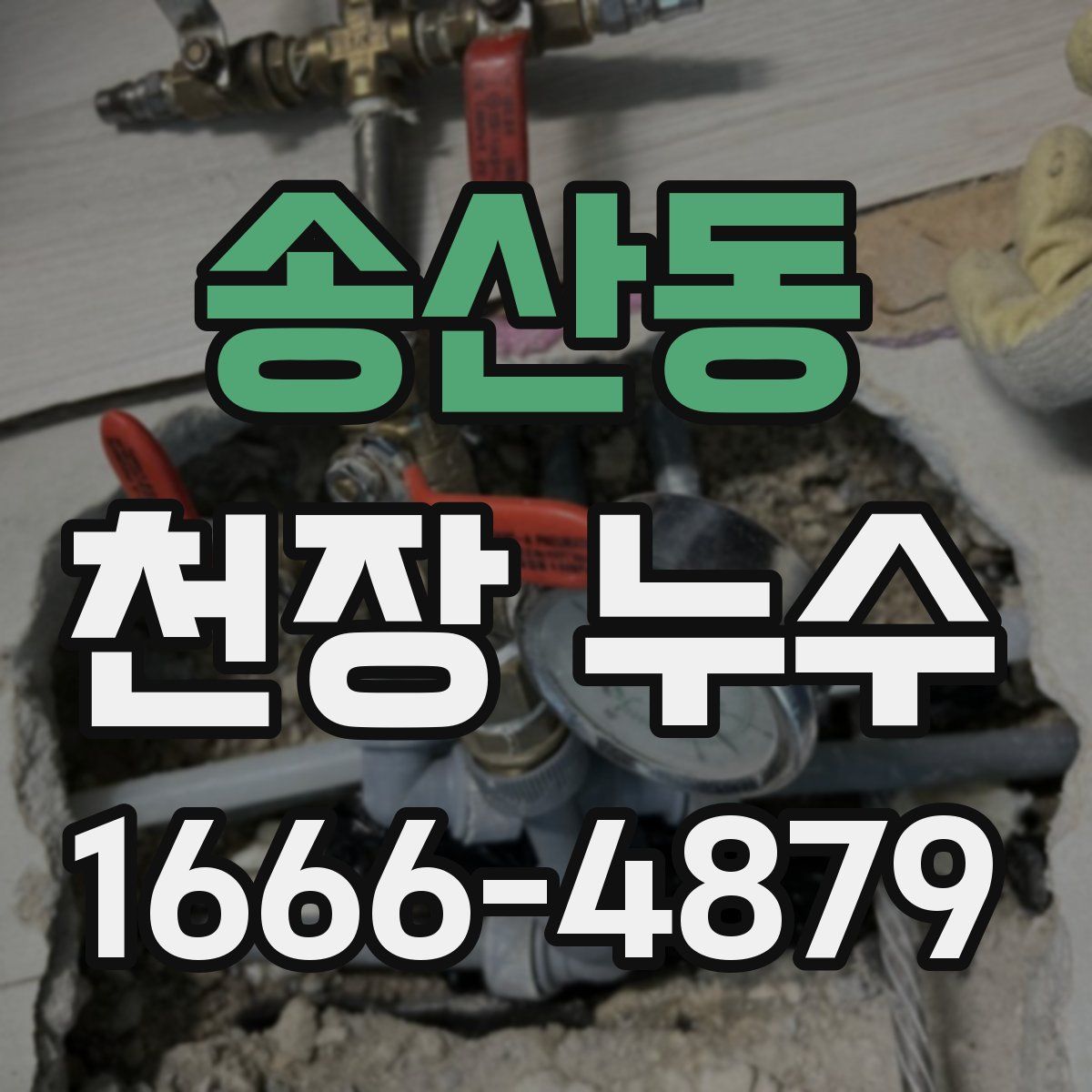 송산동 천장 누수