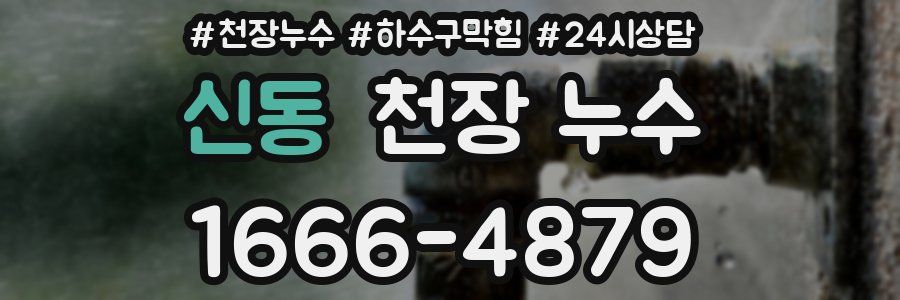 신동 천장 누수