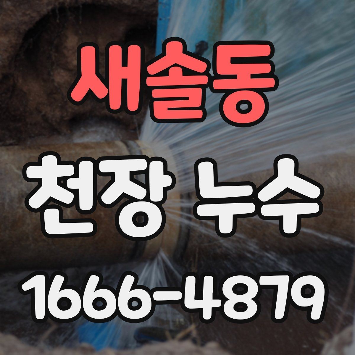 새솔동 천장 누수 천장 중앙에 동그란 얼룩이 생기는 이유