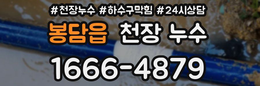 봉담읍 천장 누수