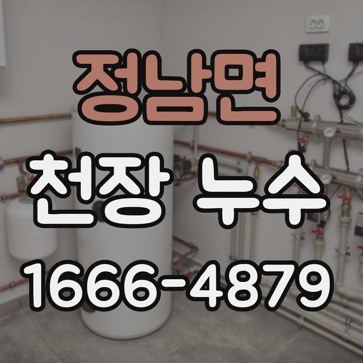 정남면 천장 누수