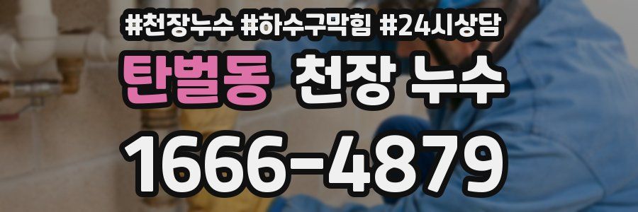 탄벌동 천장 누수