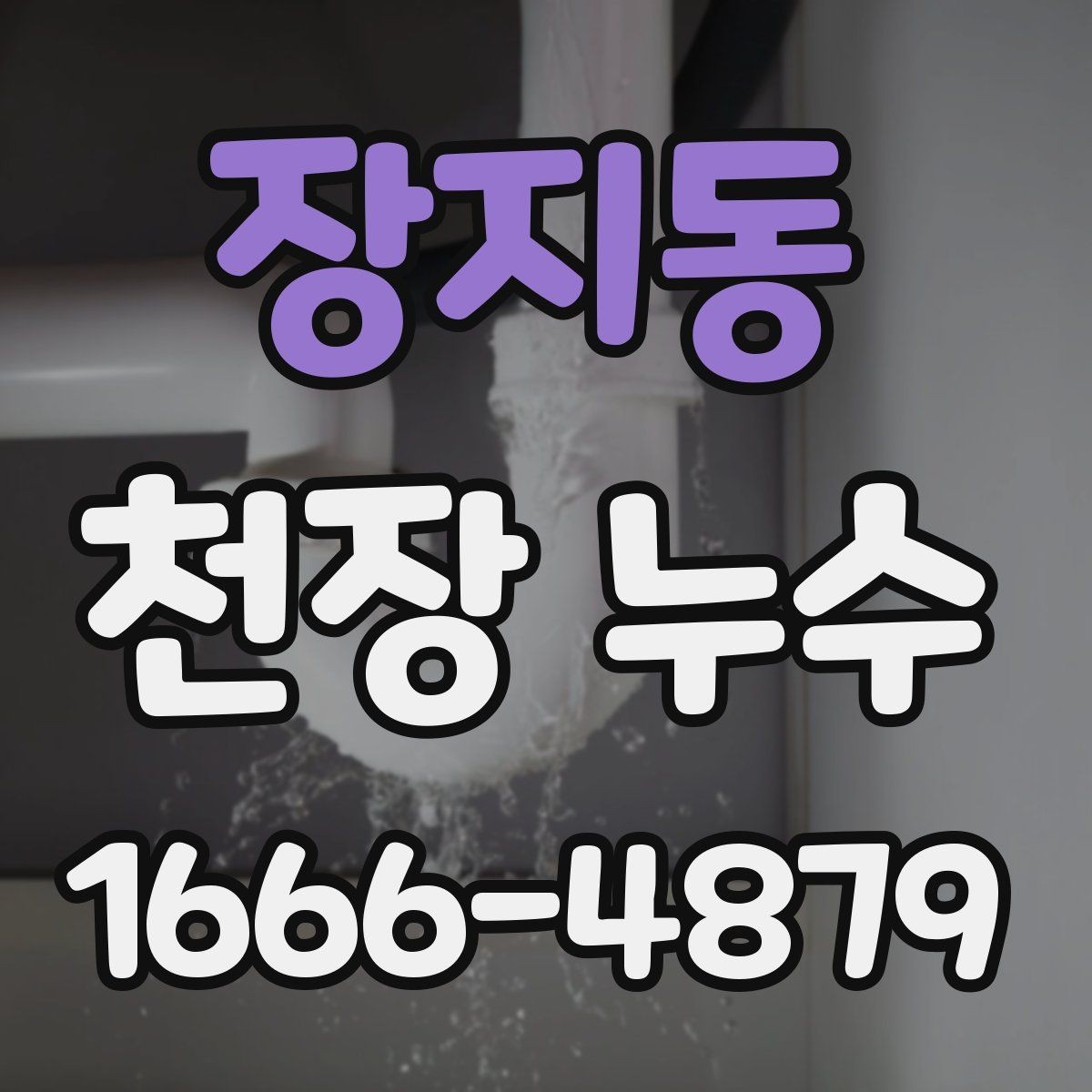 장지동 천장 누수 벽과 천장 경계로 번지는 얼룩을 주의하세요