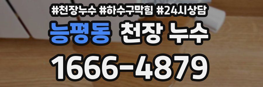 능평동 천장 누수