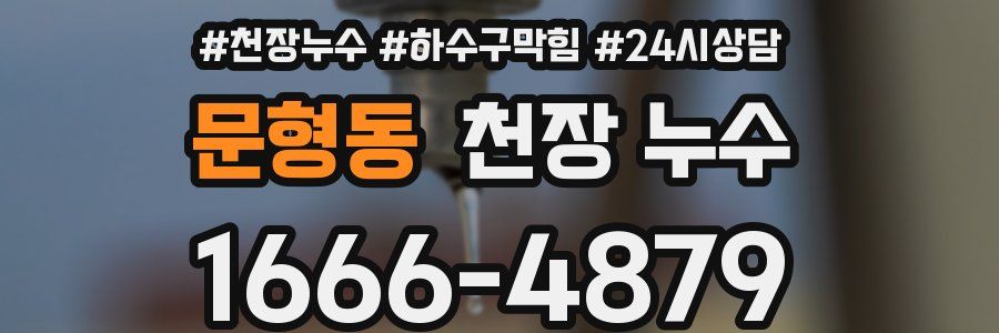 문형동 천장 누수