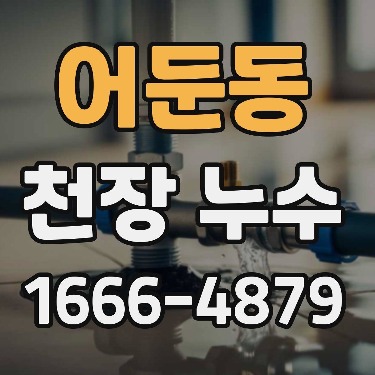 어둔동 천장 누수 화장실 천장 누수일 때 체크 포인트