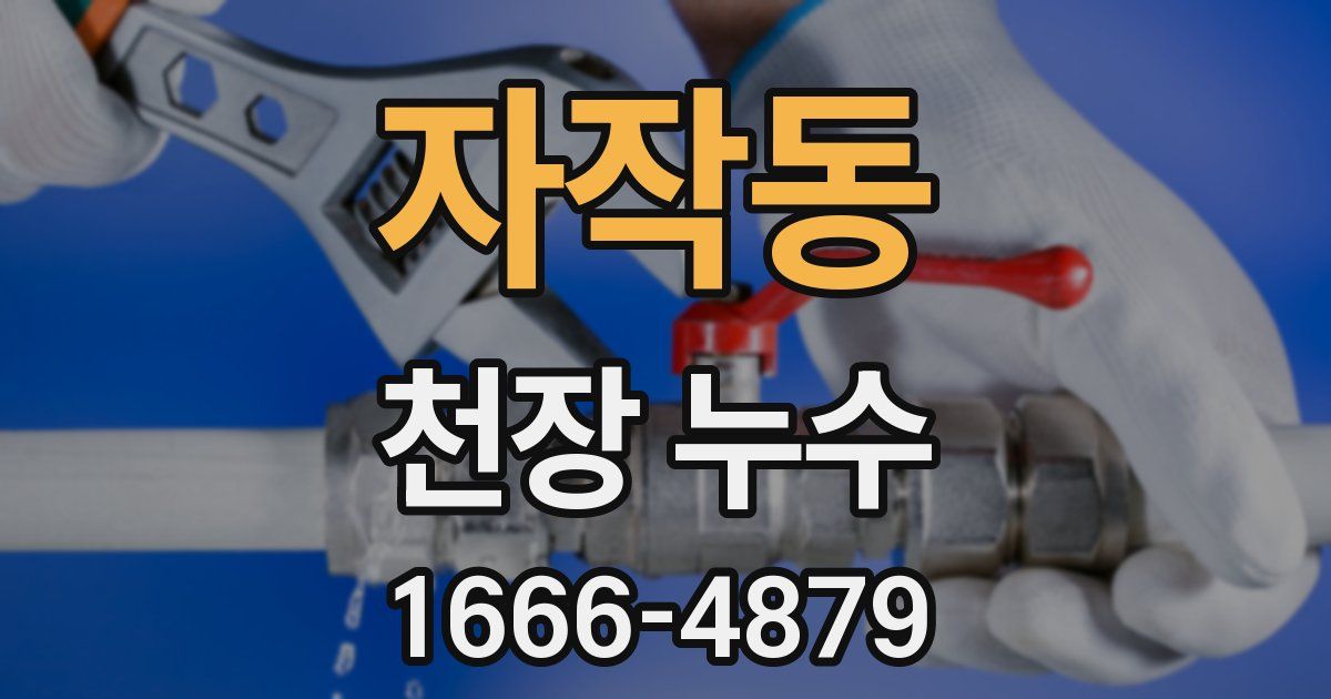 자작동 천장 누수