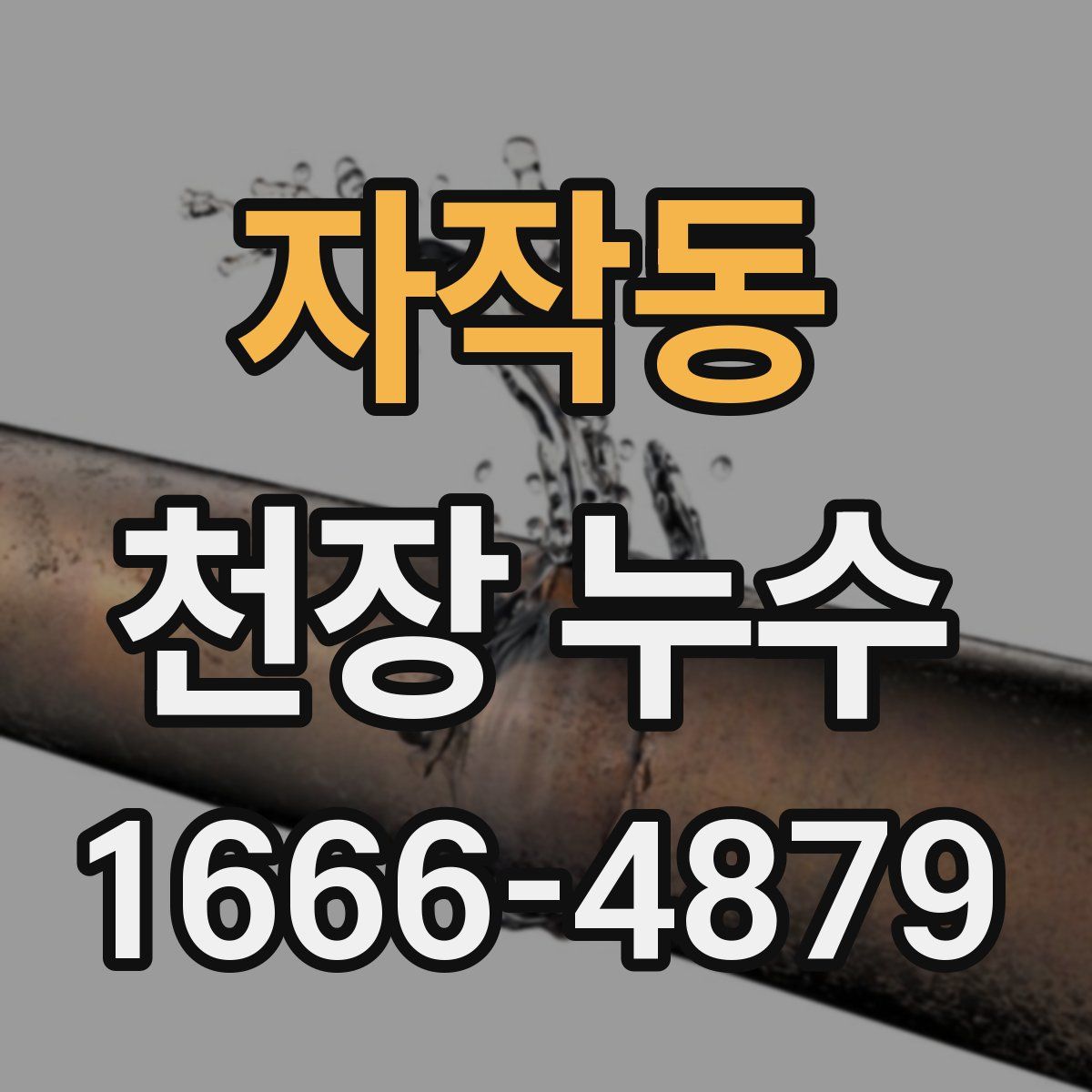 자작동 천장 누수