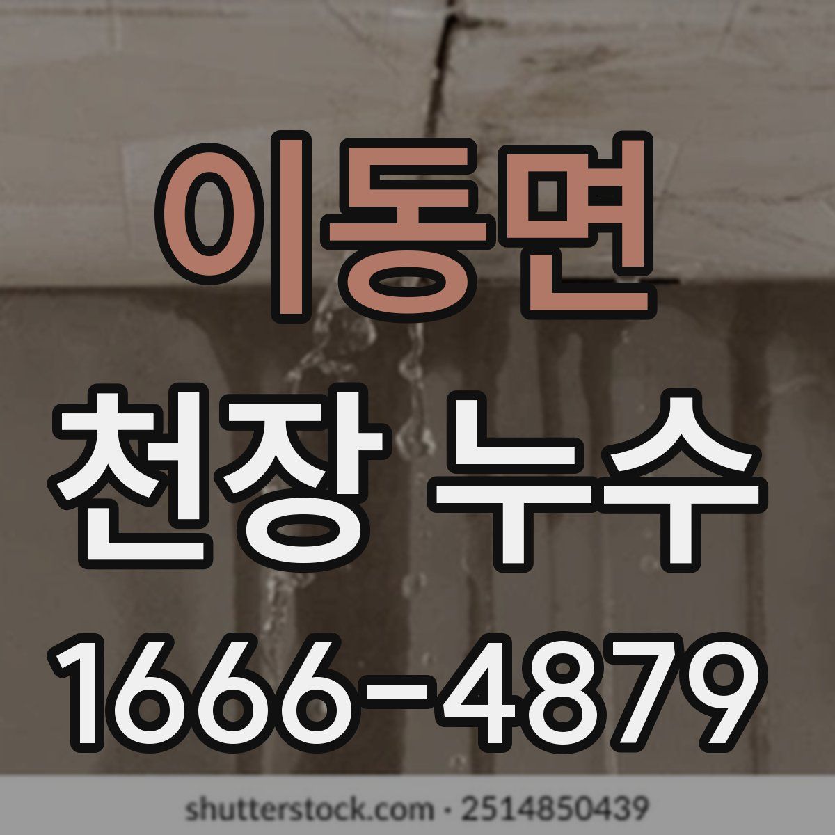 이동면 천장 누수