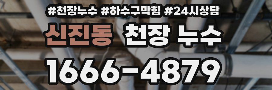 신진동 천장 누수