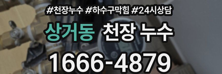 상거동 천장 누수