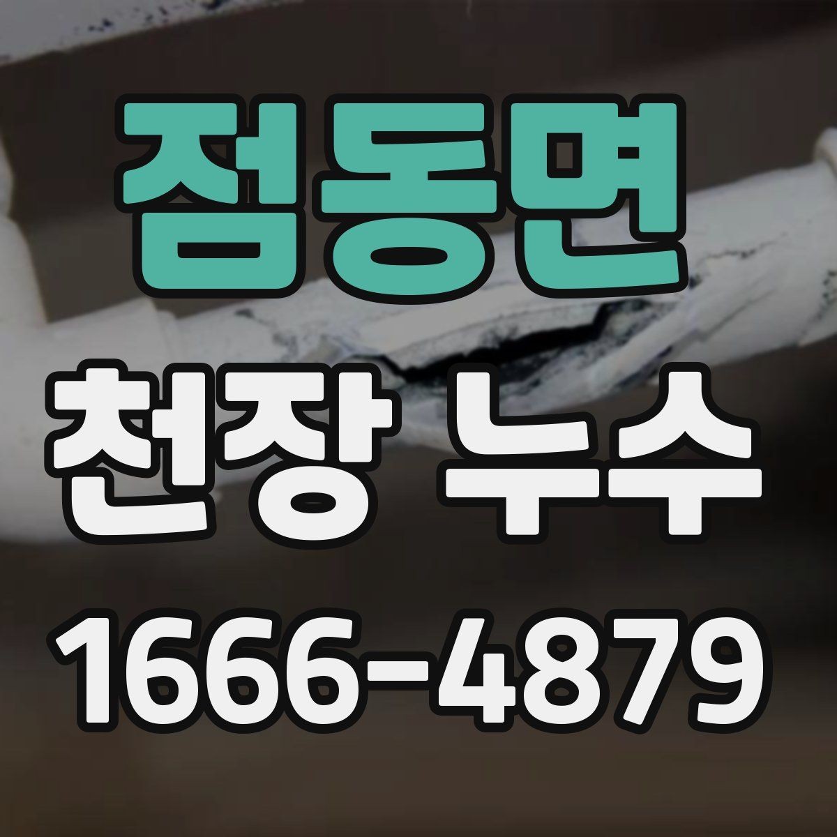 점동면 천장 누수 벽까지 번지기 전 조치