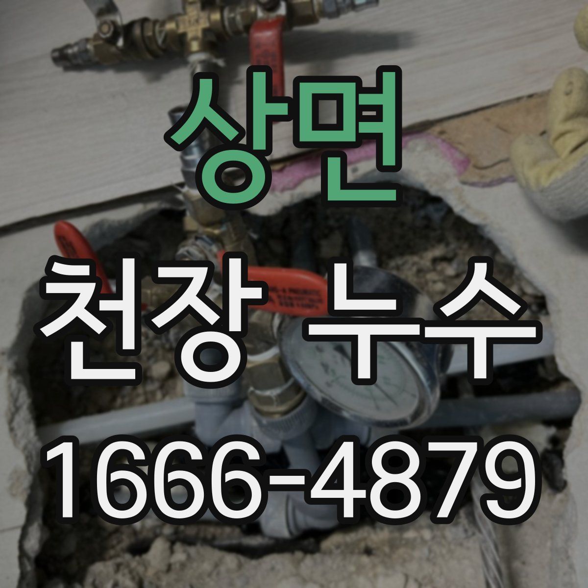 상면 천장 누수