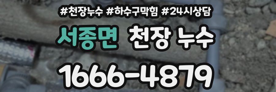 서종면 천장 누수