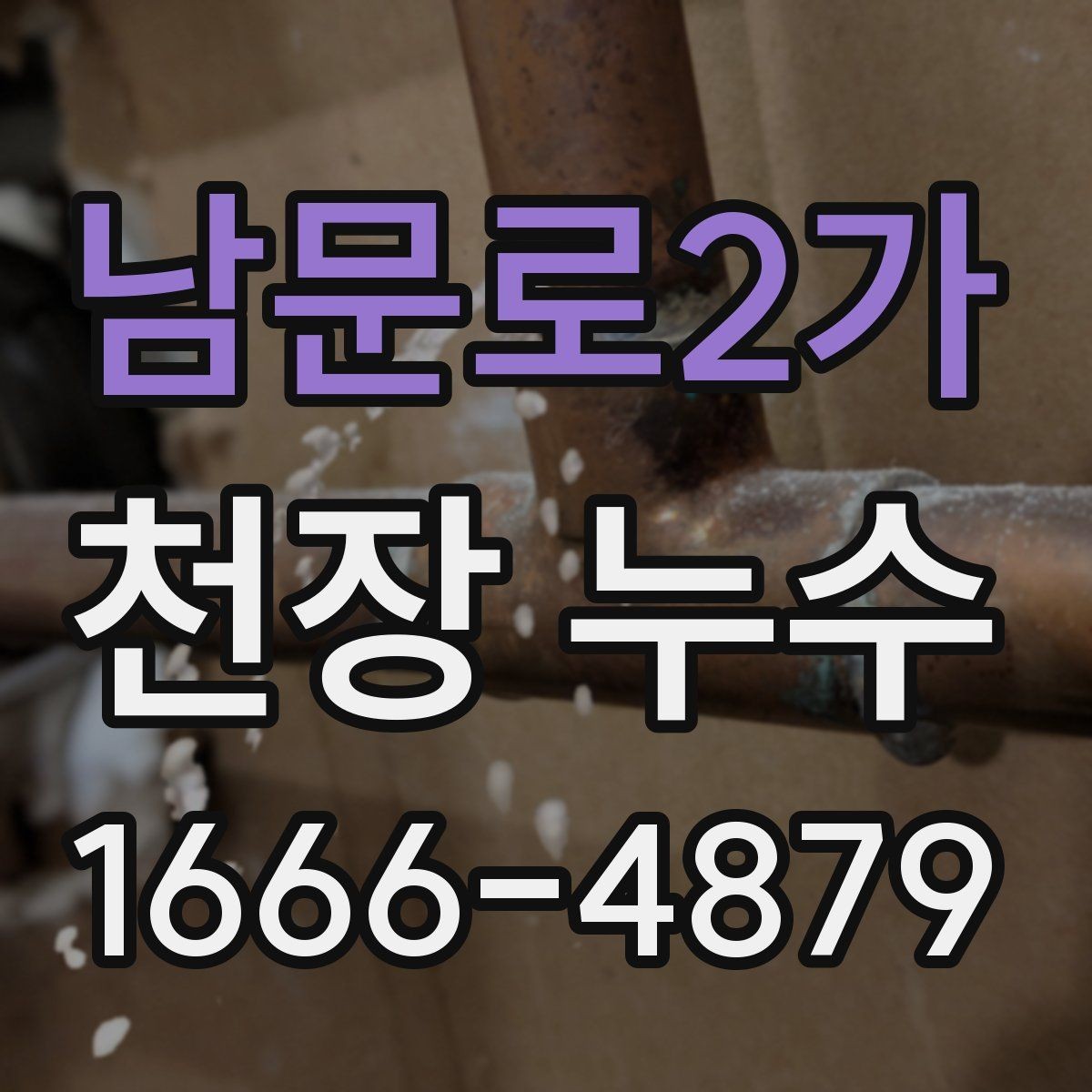 남문로2가 천장 누수 점검구를 열어도 원인이 안 보일 때