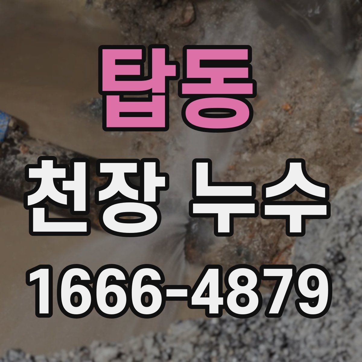 탑동 천장 누수 물자국이 한쪽으로 번질 때 원인 추적