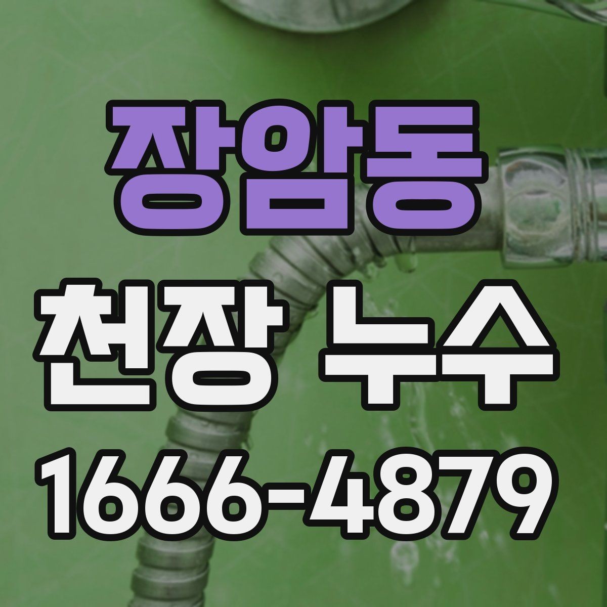 장암동 천장 누수 물받이 대야만으로 부족할 때 대처