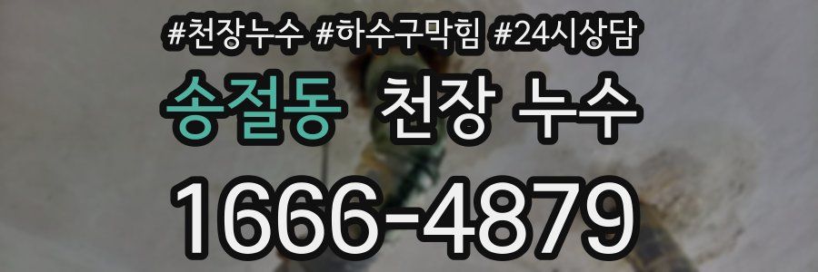 송절동 천장 누수