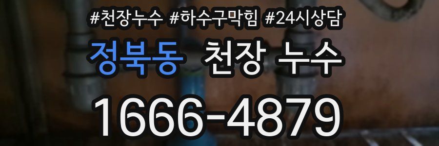 정북동 천장 누수