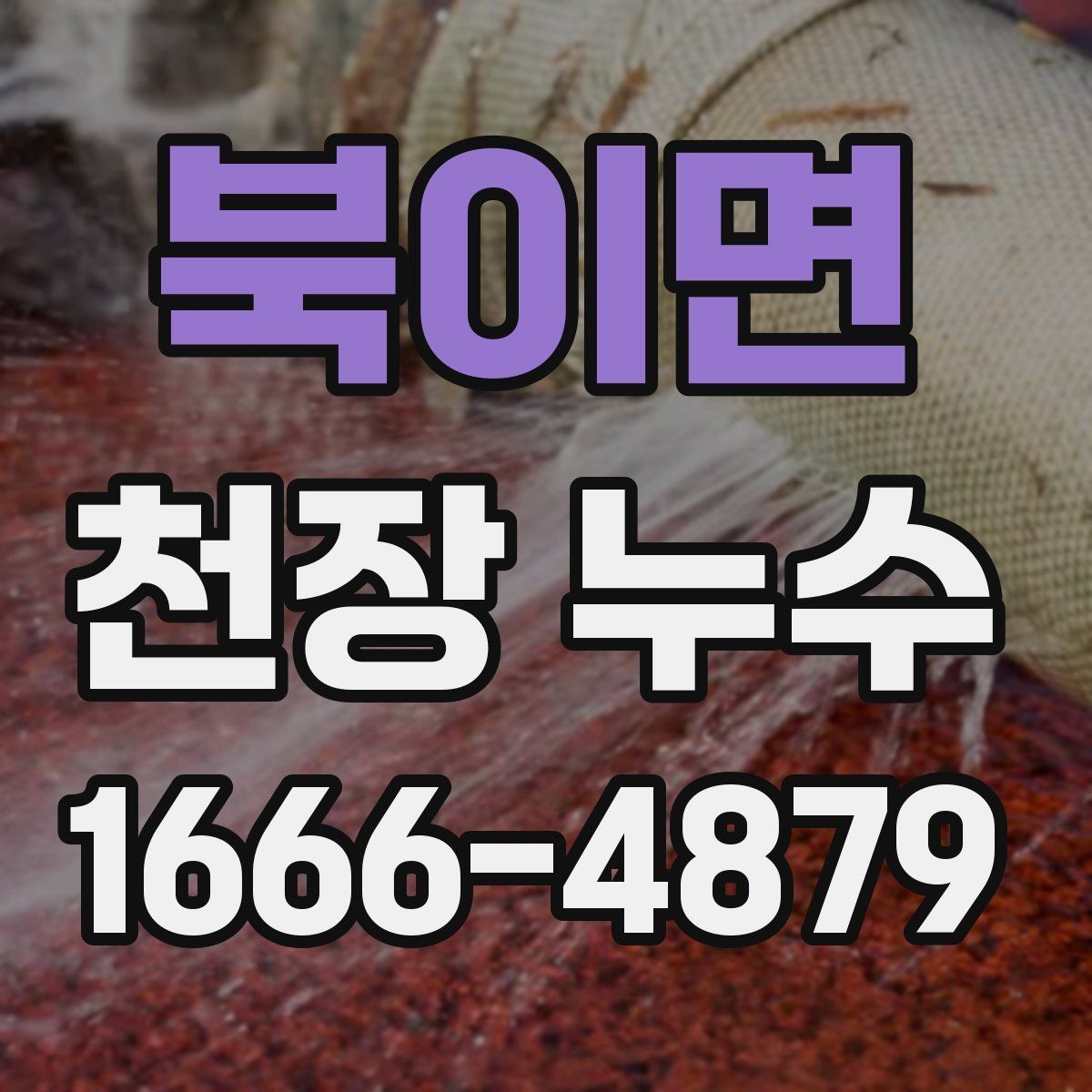 북이면 천장 누수 비 오는 날만 천장이 젖는다면 외부 유입 의심
