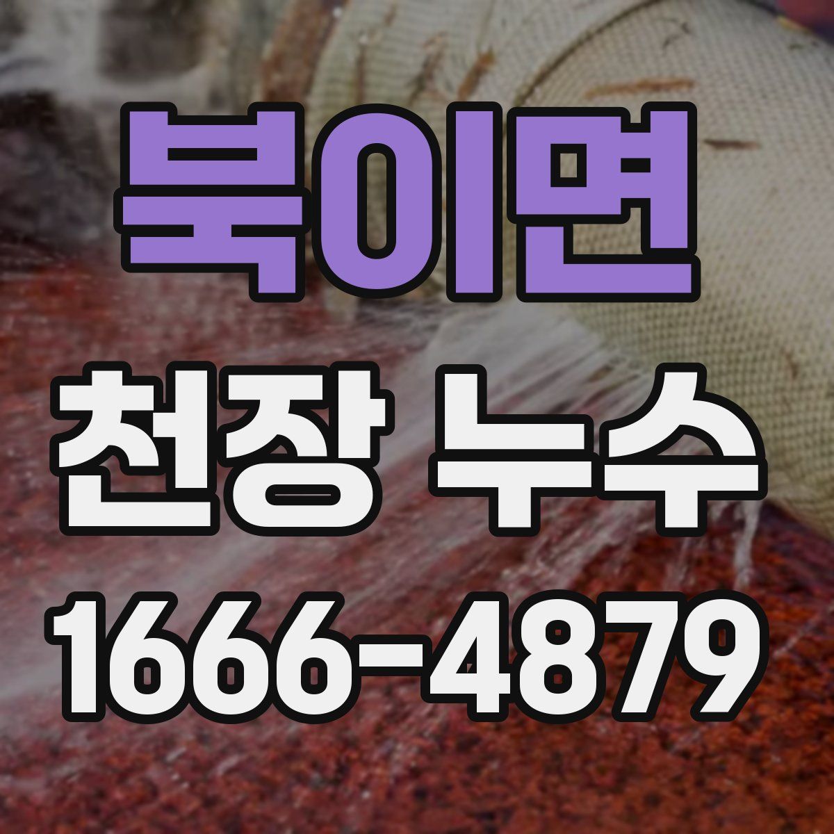 북이면 천장 누수