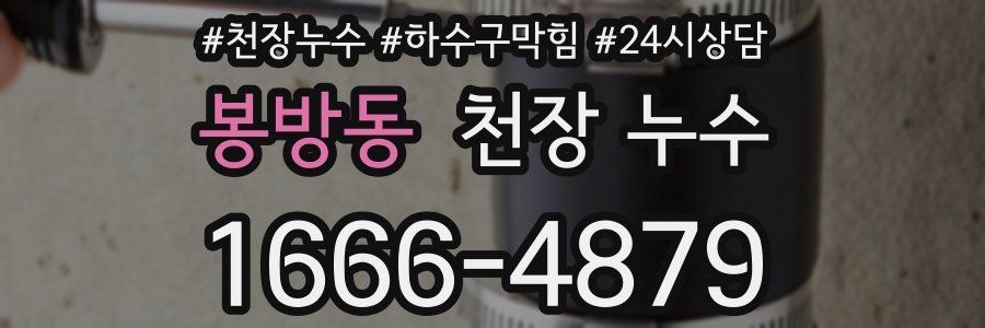 봉방동 천장 누수