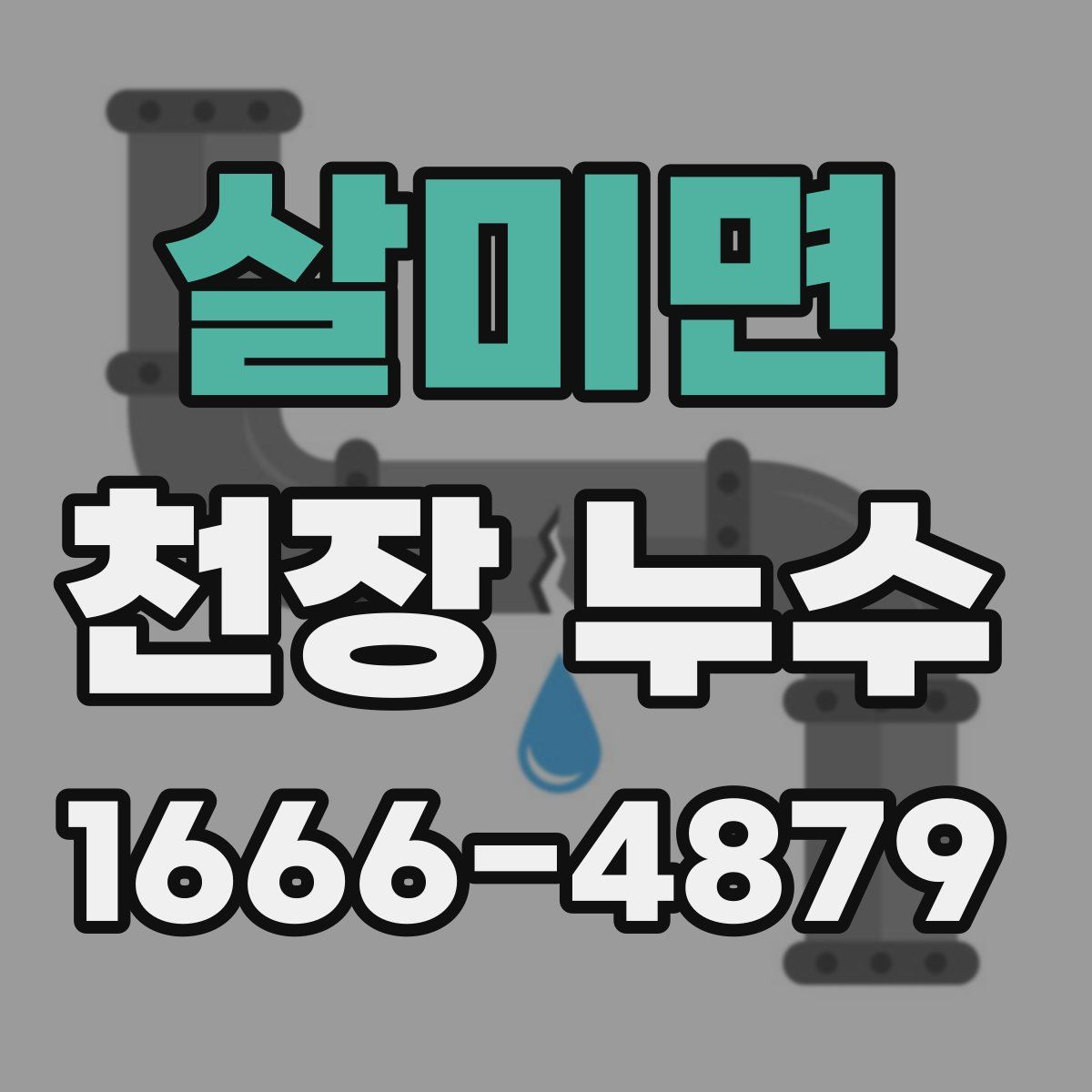 살미면 천장 누수