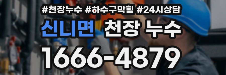 신니면 천장 누수