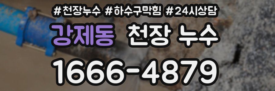 강제동 천장 누수