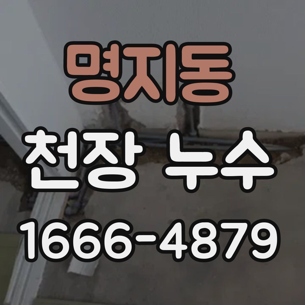 명지동 천장 누수