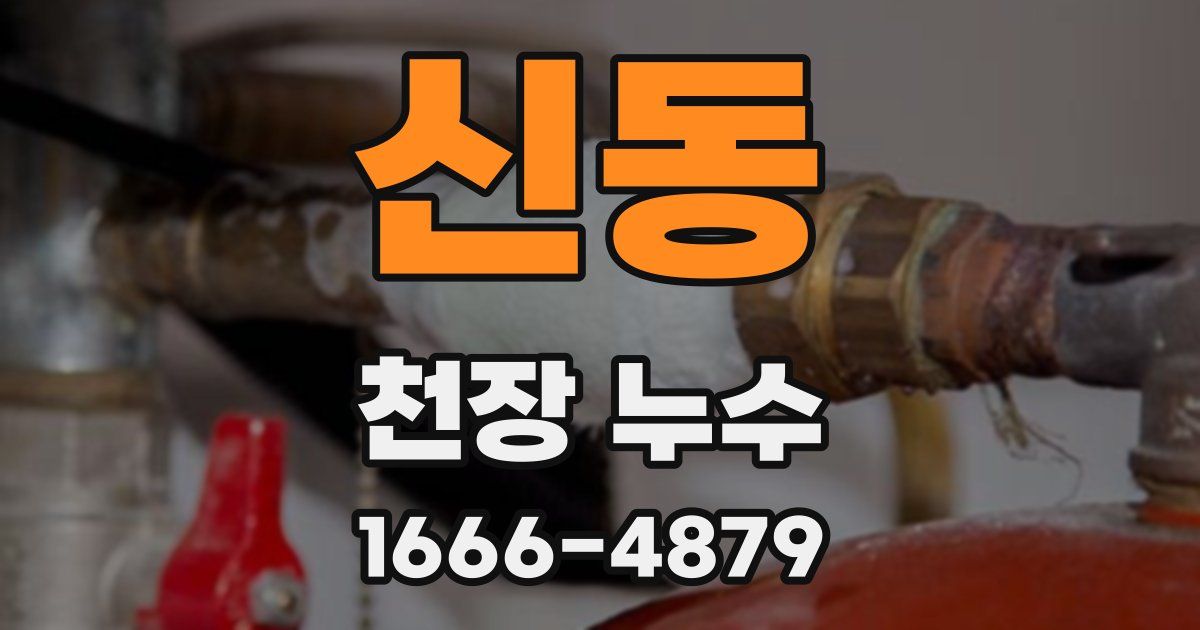 신동 천장 누수